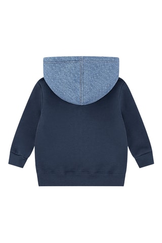 Sweat à capuche - Bleu