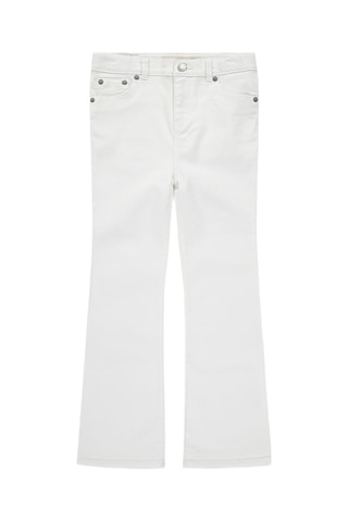 Jean taille haute - Blanc