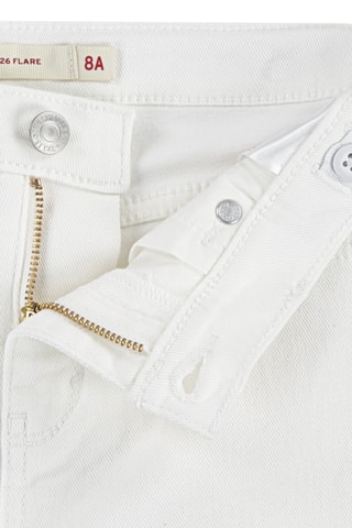 Jean taille haute - Blanc