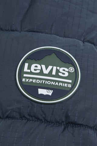 Doudoune à capuche - Vert foncé et bleu marine