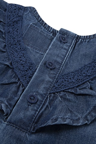 Robe et bloomer en jean - Bleu