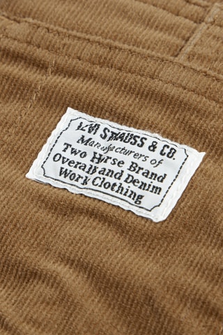 Salopette en velours - Marron