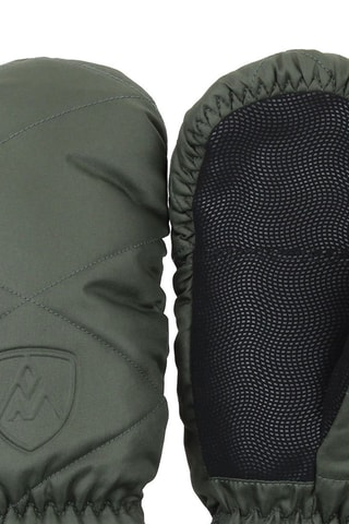 Gants Mitaine - Vert et noir