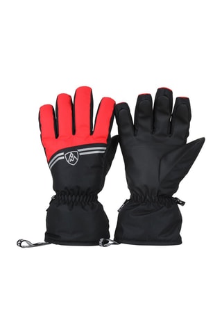 Gants Mamilla - Noir et rouge