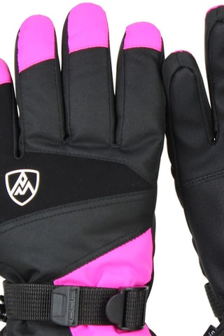 Gants Miss - Noir et rose