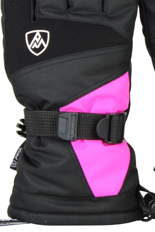 Gants Miss - Noir et rose