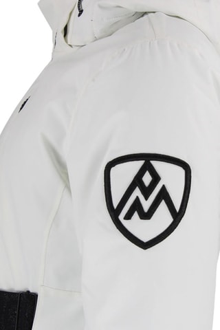 Veste de ski à capuche Alcone - Ecru