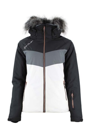 Blouson de ski Afidol - Noir et gris