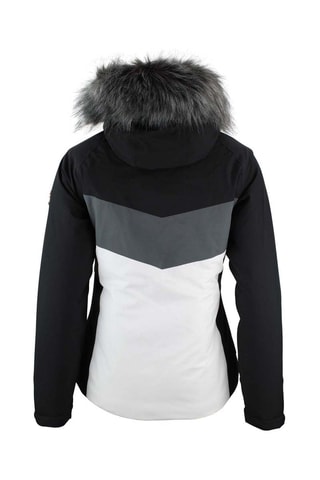 Blouson de ski Afidol - Noir et gris