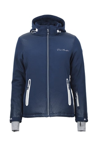 Blouson de ski Softshell Abraplus - Bleu marine