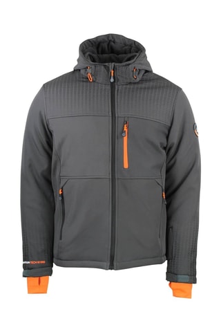 Veste de ski polaire Softshell Cabraplus - Gris foncé