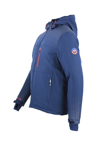 Veste de ski polaire Softshell Cabraplus - Bleu marine