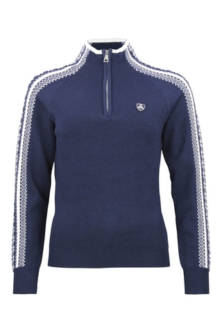 Pull Adomino - Bleu marine et blanc