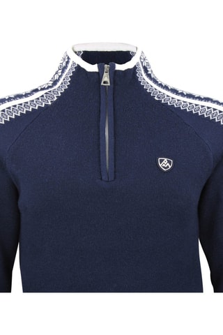 Pull Adomino - Bleu marine et blanc