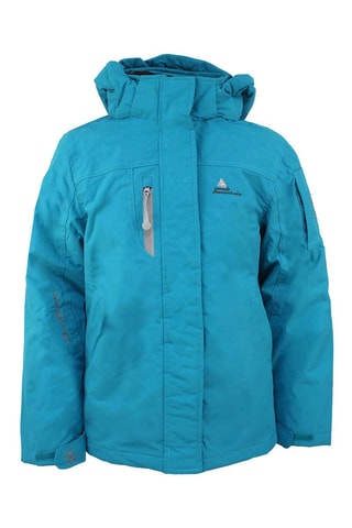 Parka à capuche Adika - Turquoise