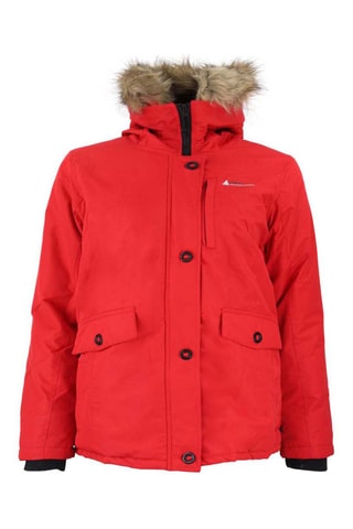 Parka à capuche Falava - Rouge
