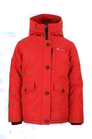 Parka à capuche Galava - Rouge