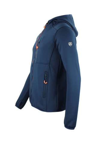 Veste polaire à capuche Campo - Bleu marine