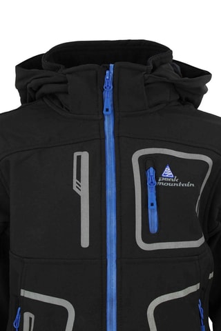 Veste Softshell Ecoftibi - Noir