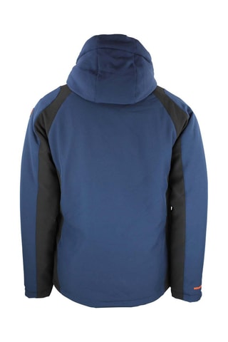 Veste Softshell à capuche Cabilan - Bleu marine et noir