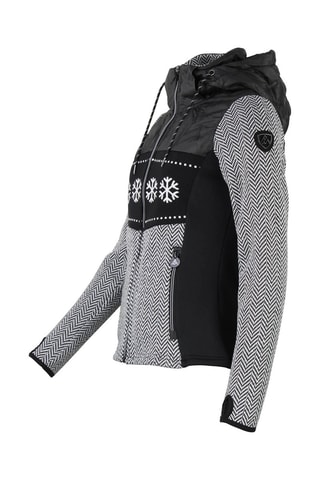 Veste polaire à capuche Animo - Noir