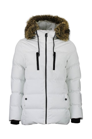 Parka à capuche Anory - Blanc