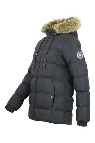 Parka à capuche Anory - Noir