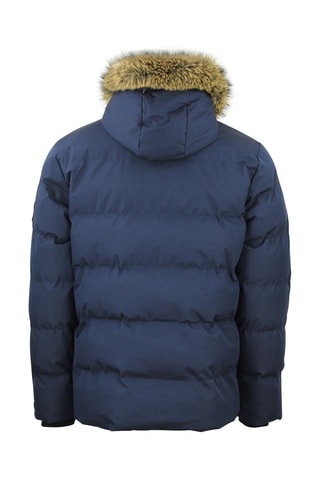Parka à capuche Canabel - Bleu marine