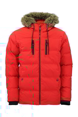 Parka à capuche Canory - Rouge