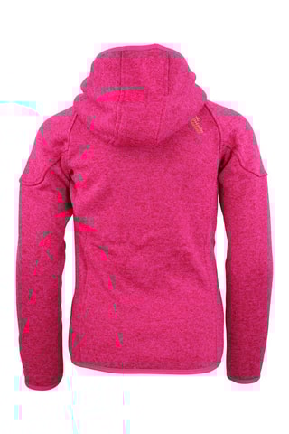 Casaco polar com capuz Gatora - Rosa