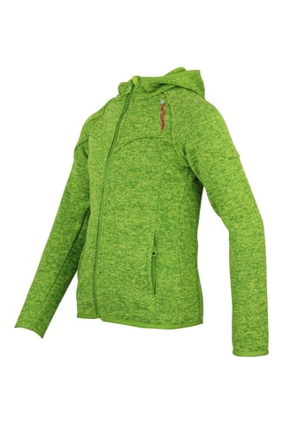 Casaco polar com capuz Gatora - Verde