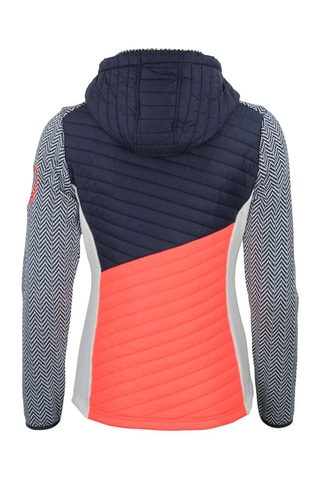 Casaco polar Amir - Laranja e azul-marinho