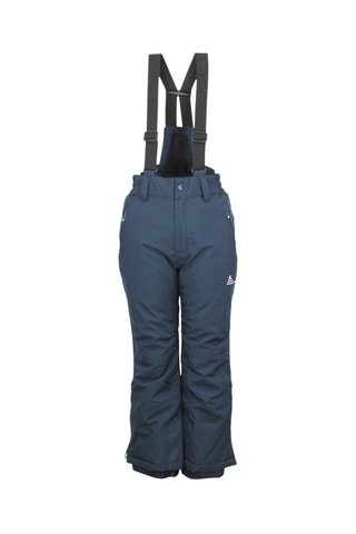 Veste à capuche et pantalon de ski Ecardio - Bleu et orange