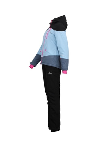 Veste à capuche et pantalon de ski Acorse - Noir et ciel