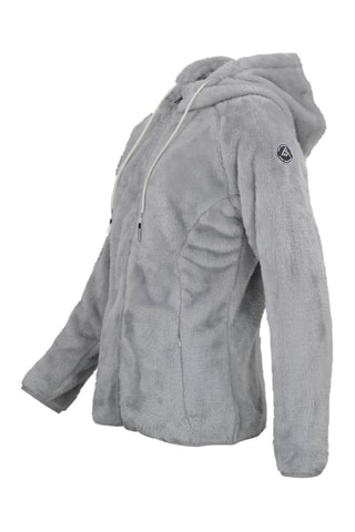 Casaco polar com capuz Alanzo - Cinzento
