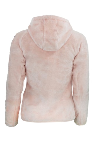 Casaco polar com capuz Alanzo - Rosa