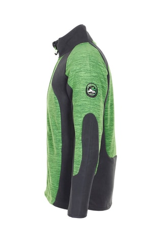 Blouson polaire Cecut Peak Mountain - Vert chiné et gris