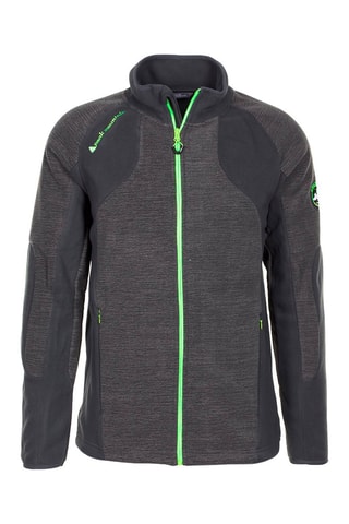 Blouson polaire Cecut Peak Mountain - Gris chiné et anis