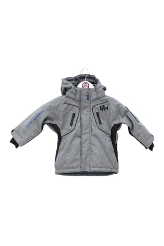 Blouson de ski à capuche Ecamate -  Gris chiné