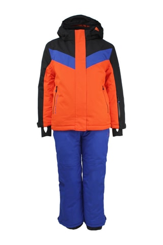 Veste et pantalon de ski Eflight - Orange et indigo