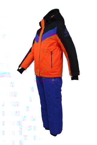 Veste et pantalon de ski Eflight - Orange et indigo