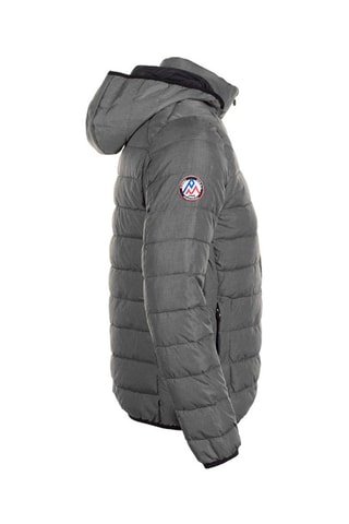 Doudoune à capuche Cenzo Peak Mountain - Gris clair chiné