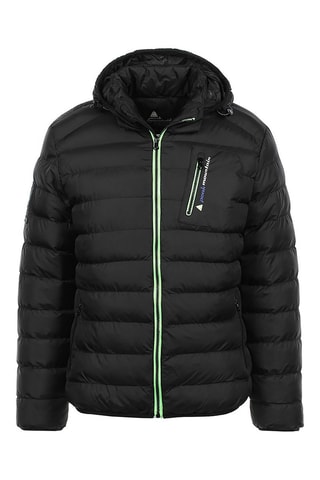 Doudoune à capuche Ecarfou - Noir