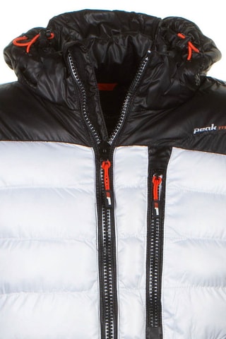 Doudoune à capuche Captin - Noir et blanc