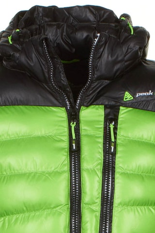 Doudoune à capuche Captin - Noir et vert