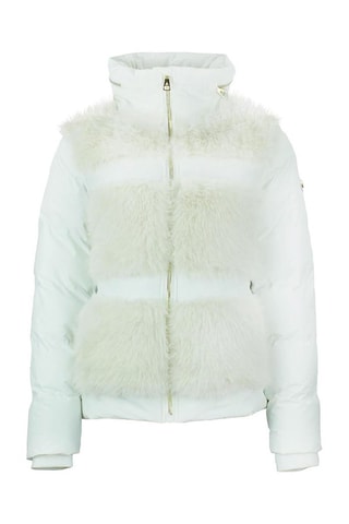 Doudoune à capuche Afourir - Ecru