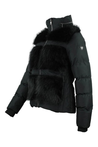 Doudoune à capuche Afourir - Noir