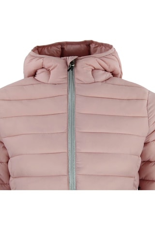 Doudoune à capuche Alouette - Rose