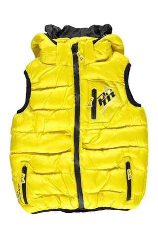 Doudoune sans manches Ecarti - Jaune