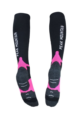 Chaussettes de ski Achocks - Fuchsia